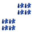 thumbnail image 3 of mmirethe 4pcs/set Efficient Performance Motorcycle Fixed Screws For High Torsion And Stress Resistance blue 2Set, 3 of 6