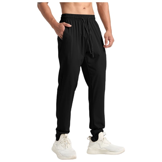 WRKEKC Casual Pants for Men Casual Trendy Solid Color Multiple Pockets Drawstring Elastic Waist Relaxed Fit Versatile Stylish Comfortable Long Pants Men's Daily and Weekend Leisure