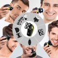 thumbnail image 5 of Razor replacement blades, 5 head beard razor replacement blades, easy to fit electric head accessory, 5 of 5