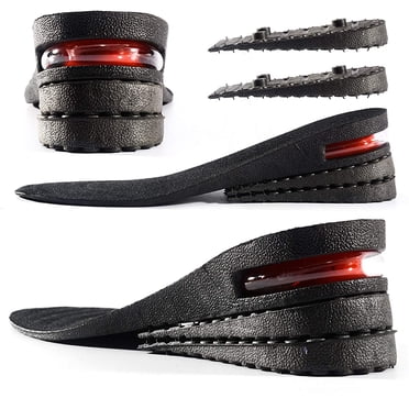 Height Increase Insole 3-Layer Air Cushion Heel Insert Lift Shoes Insole for Men and Women Invisible Elevator Adjustable Insoles (2.2inch)