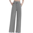thumbnail image 2 of RKSTN Womens Pants Wide Leg Pants With Loose Drape, High Elasticity, Sun Protection, Quick Drying Sports Pants Loose Comfortable Pants, 2 of 5