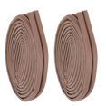 thumbnail image 1 of Self Adhesive 2Pcs Door Sealing Strip, Easy Installation Sound Insulation Strip, For Sliding Door Anti-theft Doors, 1 of 8