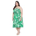 thumbnail image 3 of Oussum Robe Tube Courte pour Femmes Sans Manches, Robes d'Été, Vert, 3 of 7