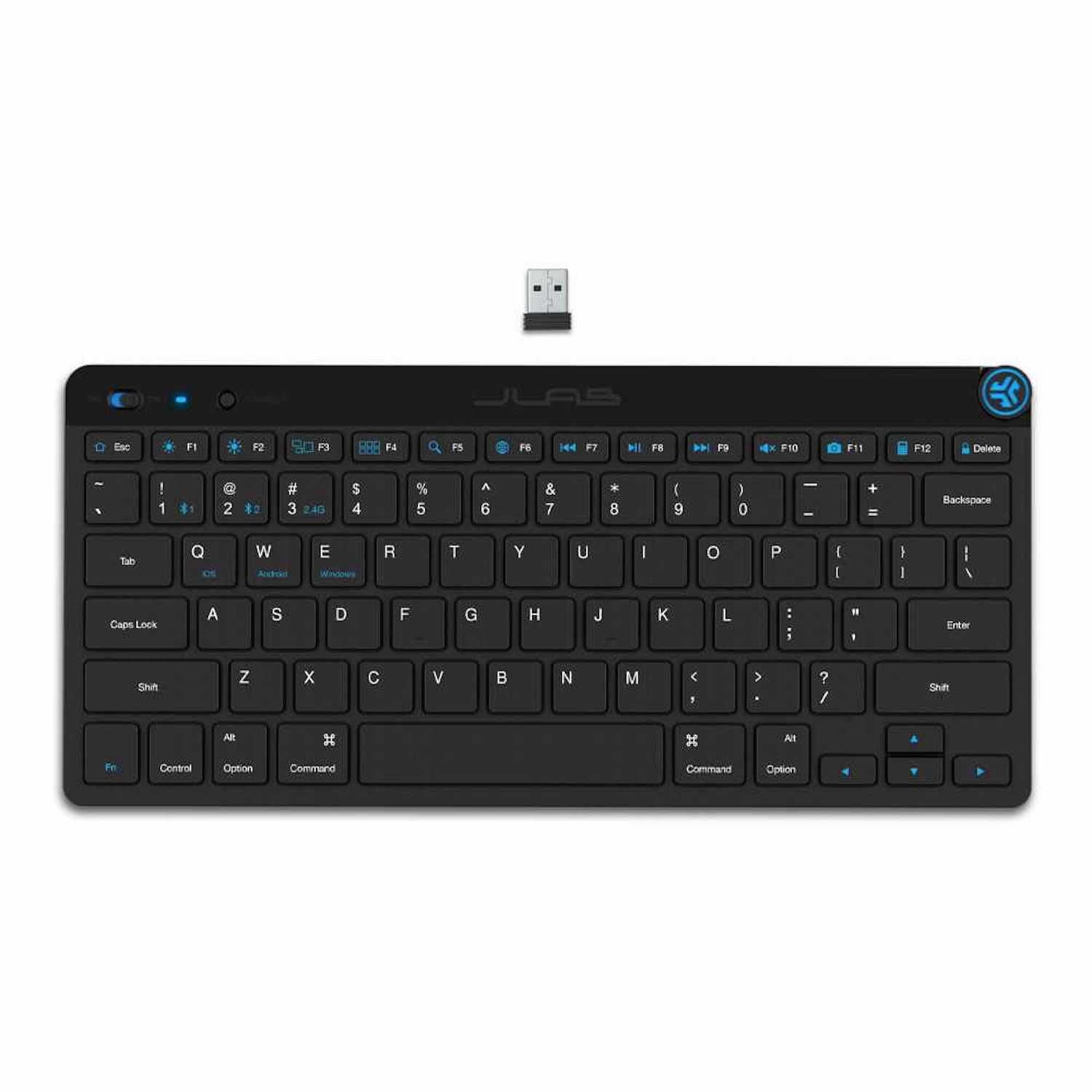 JLab Audio Go Keyboard Wireless- Black
