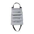thumbnail image 1 of CAROOTU Super Tool Roll Up Bag for Car With 5 Zipper Up Small Bag Suspension Canvas Storage Pouch Auto Inner, 1 of 8