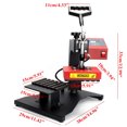 thumbnail image 2 of 6 Stations Pen Heat Press Transfer Printer 3D Sublimation Machine with Digital Display 110V for Ballpoint Plastic Pen DIY Pen Printing, 2 of 9