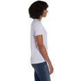 thumbnail image 2 of Hanes T-Shirt Femme Cool DRI, s, Blanc, 2 of 2
