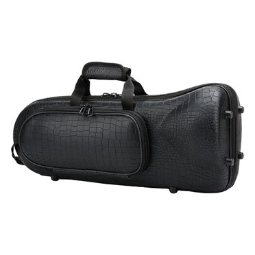 Brass Wind Black Musical Trumpet Case Oxford Gig Bag Grain