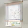 thumbnail image 2 of Newest Roman Blinds Embroidery Tulle Short Shade Room Window Curtain, 2 of 9