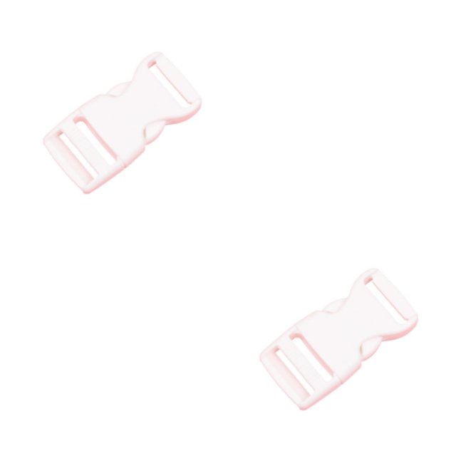 relayinert 10pcs/set Easy To Buckle Strap With Multi-Color Clasp Belt Buckles High Compatibility ABS Release Buckle Hook Buckle white 2Set