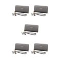 thumbnail image 3 of kurtrusly Stylish And Practical Women Wallet With Multiple Compartments Fashionable Accessories PU Card Holder Wallet Wallets gray 5Set, 3 of 6