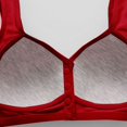 thumbnail image 5 of Women's Front Button Up With A Non Underwire Plus Size Vest Push Up Bra, 5 of 5