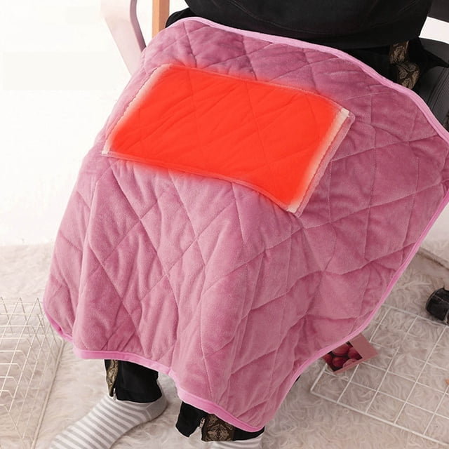 XYAIYT USB Powered Heating Blanket for Home Office Travel Use Portable Low-Voltage Hand Warmer Multi-Functional Soft Velvet Knee Blanket Machine Washable Electric Heating Pad