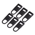 thumbnail image 1 of 6 PCS Zipper Pull Replacement Handle Mend Fixer Zipper Tab Zipper Sliders Zipper Black S, 1 of 9