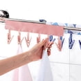 thumbnail image 1 of Clearance! KITTEHIGM Solid Color Portable Fabric Clothes Hanger For Business Trips Foldable Clothes Drying Clip For Wardrobe Socks Hats Storage Clothes Clip Specials of The Day Return Pallet, 1 of 5