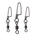 thumbnail image 2 of Bgsha 30 Pack Ball Bearing Fishing Swivels Snap Coastlock Fishing Line Connector, 2 of 9