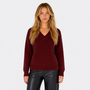 Devoted, V Neck Sweater, XS-XL