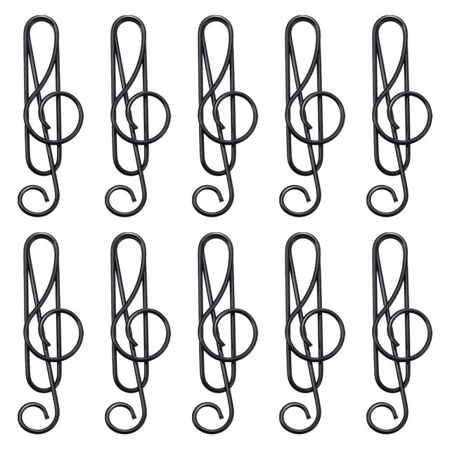 PEONAVET Paper Clip 11pc Multicoloured Metal Paper Clips Color Note Paper Clip Creatives Cartoons Paper Clip Special-shaped Paper Clip Office Supplies Paper Clip