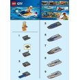 thumbnail image 3 of LEGO City: Racing Boat Polybag Set 30363 - Jet Ski, 3 of 5