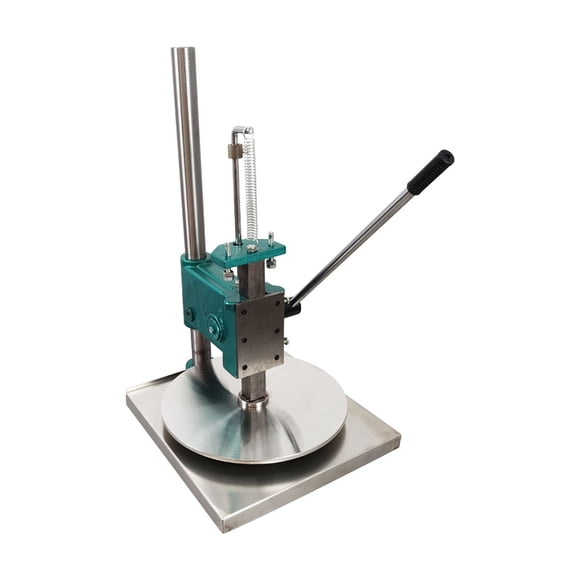 INTBUYING Pizza Dough Pastry Manual Press Machine Pizza Presser 14"