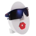 thumbnail image 3 of pitrice Female Face Glasses Sunglasses Spectacle Display Stand Holder White Red, 3 of 9