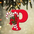 thumbnail image 1 of Vaidha 26 Letters Christmas Tree Decoration Pendant Christmas Tree Ornaments Personalized DIY Christmas Ornaments Christmas Decoration Xmas Tree Hanging Decor, 1 of 3