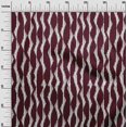 thumbnail image 2 of oneOone Georgette Viscose Fabric Abstract Stripe Ikat Printed Craft Fabric BTY 42 Inch Wide, 2 of 4