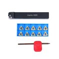 thumbnail image 3 of Accusize - Ensemble d'Outils de Filetage Indexable pour Tige de 3/4 Pouces, 12 Pcs Filetage Externe Droit, #0028-0283, 3 of 12