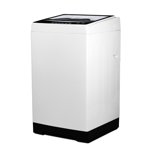 BLACK+DECKER Small Portable Washer, Washing Machine for Household Use, Portable Washer 3.0 Sq. Ft. with 6 Cycles, Transparent Lid & LED Display