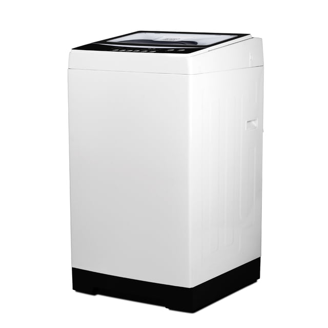 BLACK+DECKER Small Portable Washer, Washing Machine for Household Use, Portable Washer 3.0 Sq. Ft. with 6 Cycles, Transparent Lid & LED Display