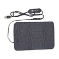 thumbnail image 2 of USB Three-Speed Thermostat Leather Heating Pad, Adjustable Temperature Electric Heating Pad for Winter, Fast Heat Therapy for Pain Relief, Portable and Comfortable Heating Pad for Home or Office, 2 of 6