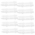 thumbnail image 3 of IFANLANDOR 20Pcs White Plastic Christmas Tree Fence Decorative Garden Partition for Flowerpot Decoration, 3 of 8