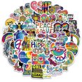 thumbnail image 3 of 50 Pcs Psychedelic Stickers Waterproof Vinyl Decals  Sticker For Laptop Phone Guitar Water Bottle Scrapbook Skateboard, 3 of 7