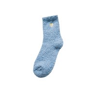 cfhntfmh Womens Fuzzy Socks Slipper Fleece Cozy Comfy Plush Warm Winter Sleep Soft Socks Mid Tube Crew Socks
