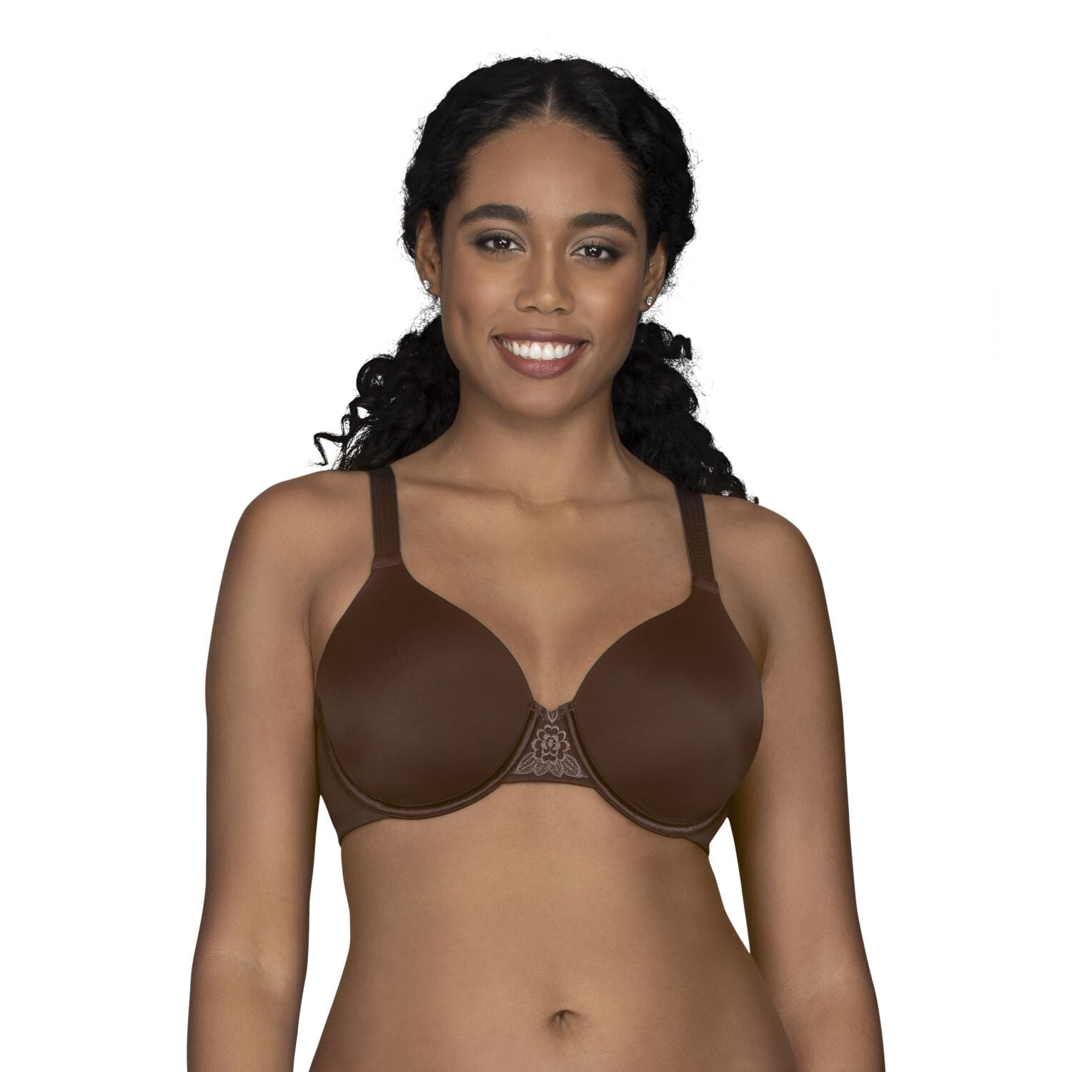 Vanity Fair Womens Beauty Back Full Figure Underwire Bra, 42C, Cappuccino