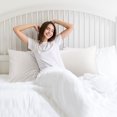 thumbnail image 3 of PiccoCasa 100% Cotton Body Pillowcases Soft Envelope Closure Isabelline 20"x54", 3 of 7