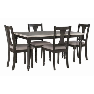 Weston 5-Piece Dining Set, Grey