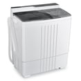 thumbnail image 1 of Costway 21 LBS Portable Compact Mini Twin Tub Washing Machine Drain Pump Spinner, 1 of 10
