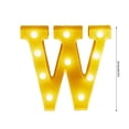 thumbnail image 3 of TopLLC Christmas Decor LED Letter Lights Sign Light Up For Home Party Wedding Decoration Light Up Letters Alphabet Letter Sign Battery Powered For Christmas Birthday Party Decoration warning light, 3 of 5