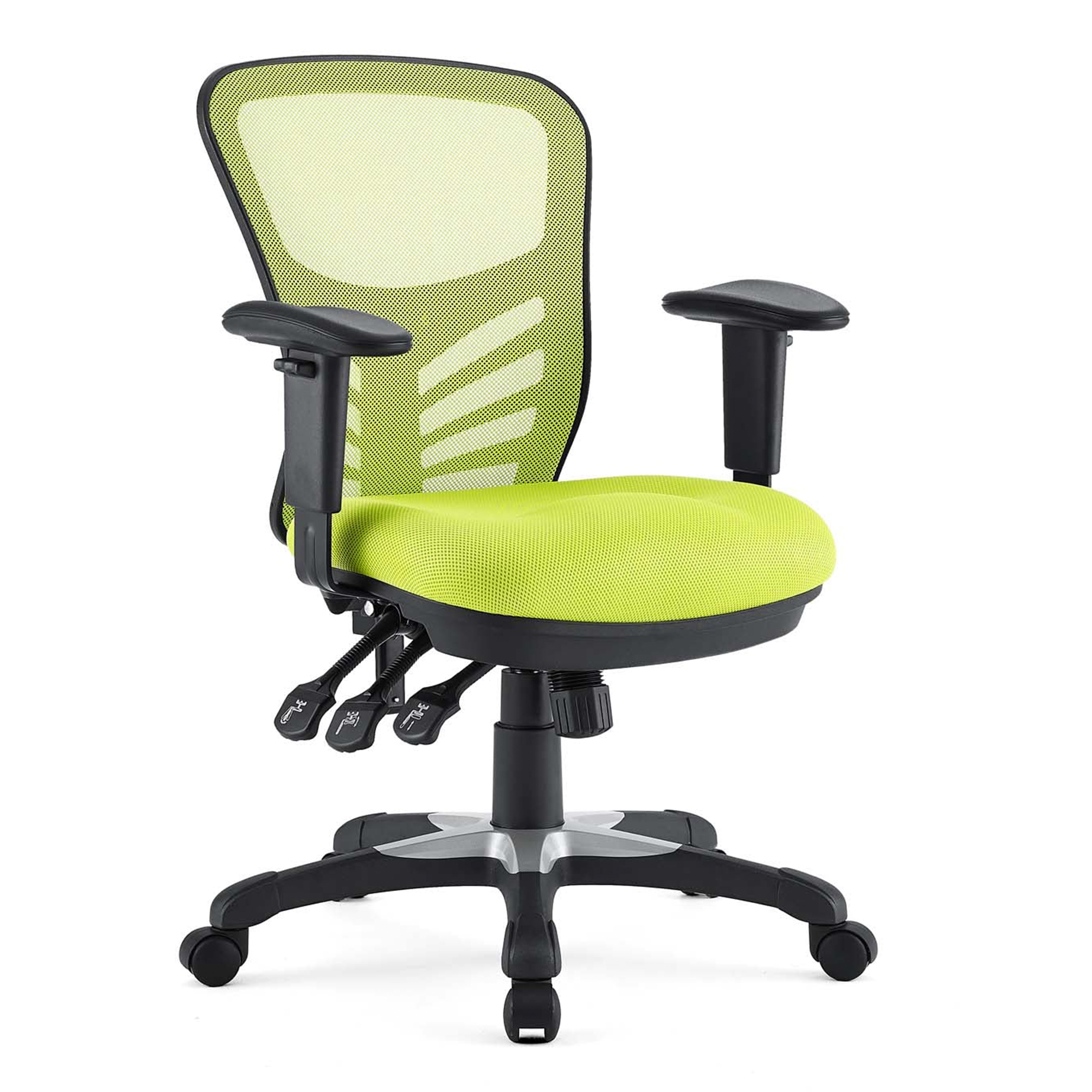 Modway Articulate Mesh Office Chair, Adjustable from 19.5 to 24 Inches, Green