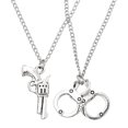 thumbnail image 1 of Best Friend Necklaces In Engraved Necklace For 2 Friendship Valentines Day GiftsThe Best Gift for A Loved One, 1 of 7