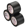 thumbnail image 1 of Uxcell 4cmx12m Non-Adhesive Protector Wrap Pipe Protective Tape Black 3Pack, 1 of 5