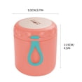 thumbnail image 5 of yulier Vacuum Insulated Food Jar, Soup Cup for Hot & Cold Food, Kitchen Stainless Steel Portable Wide Mouth Lunch Box Container for Kids Adults School Office Picnic Travel, 5 of 5