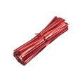 thumbnail image 4 of Unique Bargains 3-Inches Metallic Twist Ties for Bags Red 800pcs, 4 of 4