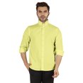 thumbnail image 1 of Bestman Formal Front Button Placket Solid Shirts For Mens Long Sleeve Regular Fit Shirt, 1 of 7