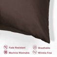 thumbnail image 3 of Unique Bargains Satin Pillowcase Zippered Silky Sateen, 3 of 8
