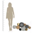 thumbnail image 4 of Stratton Home Decor Assiettes Boho Medley Décoration Murale pour Design Moderne, 4 of 5