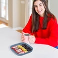 thumbnail image 5 of Avdolw 18cm Square Fruit Tray - Stylish & Spacious for Home Coffee Table, Easy Clean Snack & Candy Dish (Food Tray Only), 5 of 5