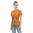 thumbnail image 4 of T-Shirt Basique à Manches Courtes pour Femmes une Pièce Luffy, 4 of 6