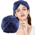 thumbnail image 1 of Satin Silk Sleep Bonnet for Women Reversible Adjustable Extra Large Night Cap Curly Natural Hair, 1 of 6